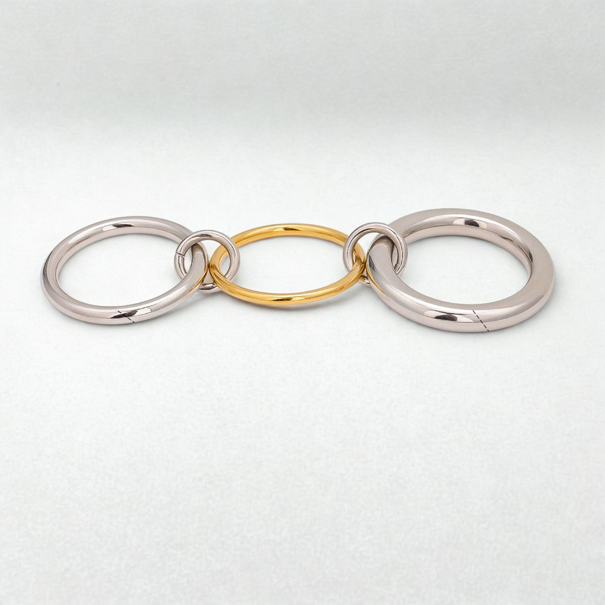 ANILLO TRIPLE ARO LISO