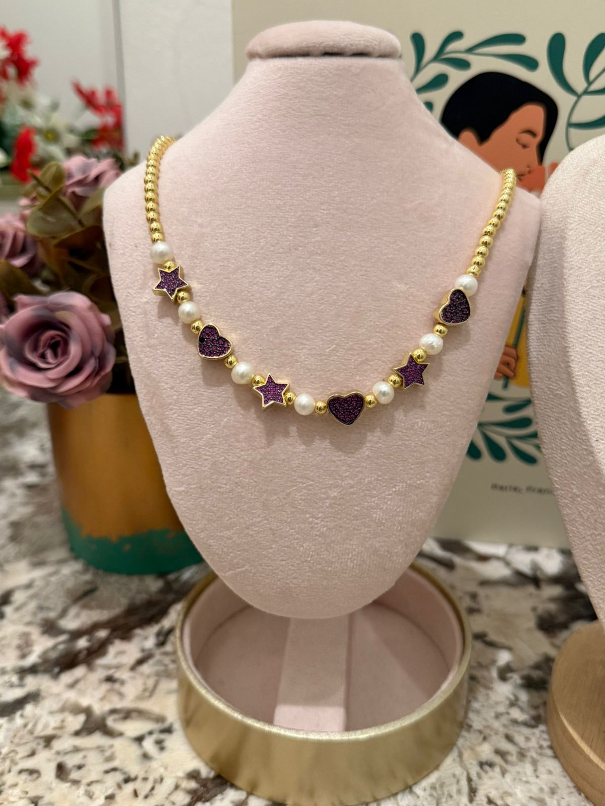 COLLAR AMOR Y GALAXIA