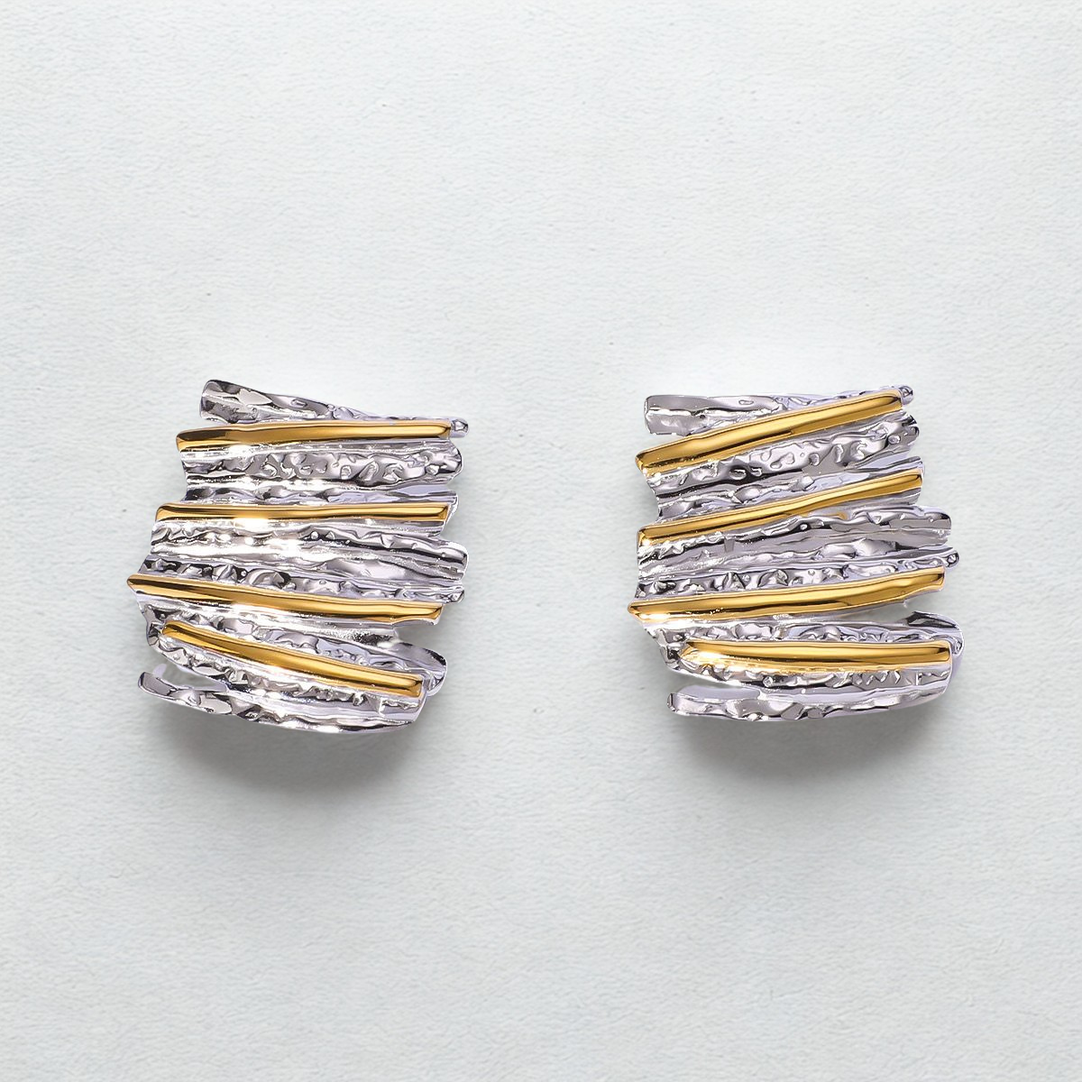 ARETES MONICA BICOLOR