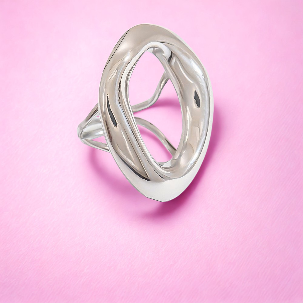 ANILLO MARTA CHUNKY SILVER