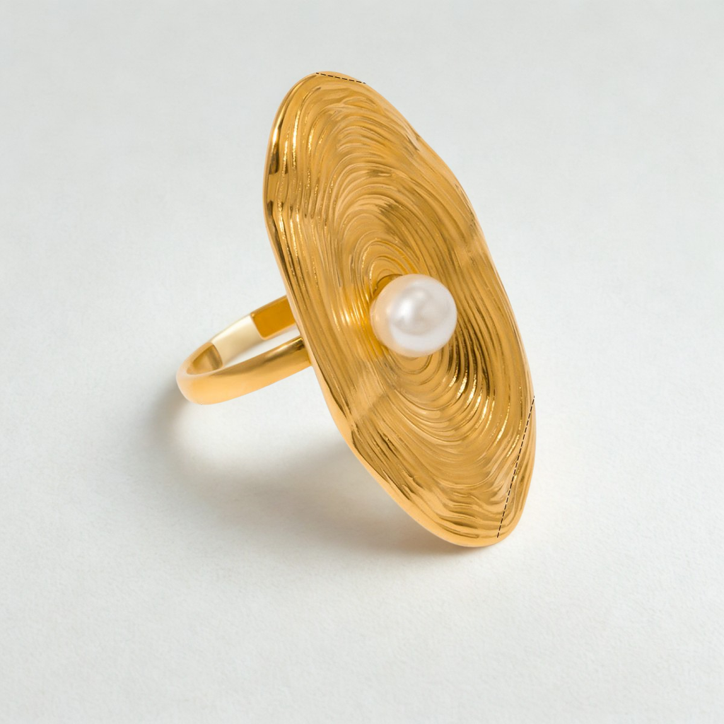 ANILLO OVALO BICELADO MAXI