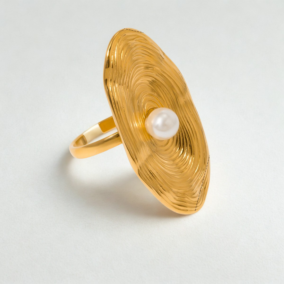 ANILLO OVALO BICELADO MAXI