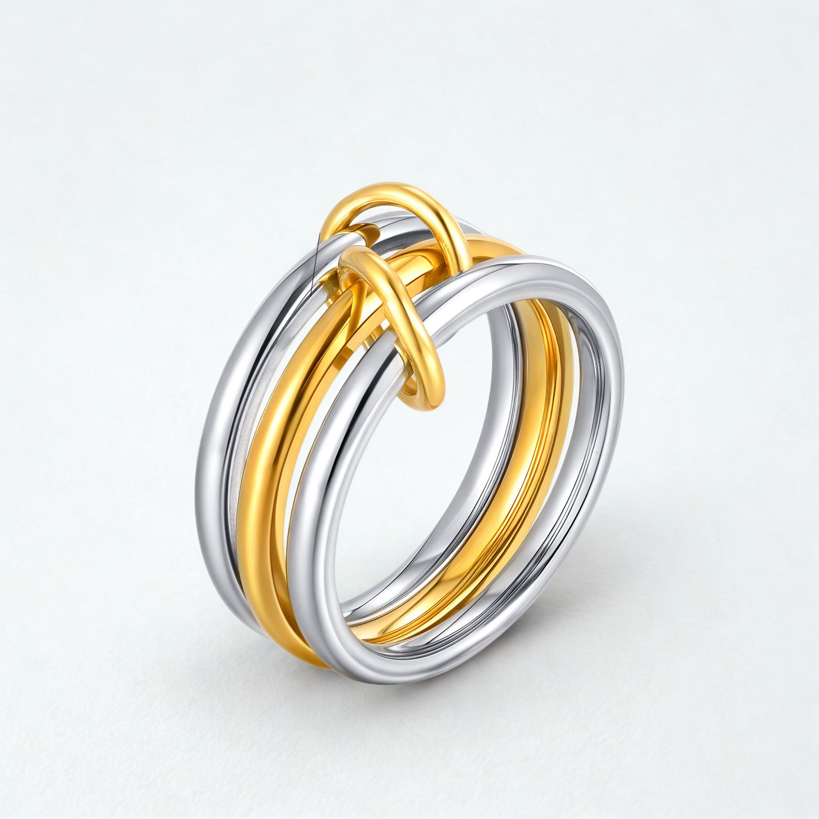 ANILLO GIOVANA BICOLOR 3